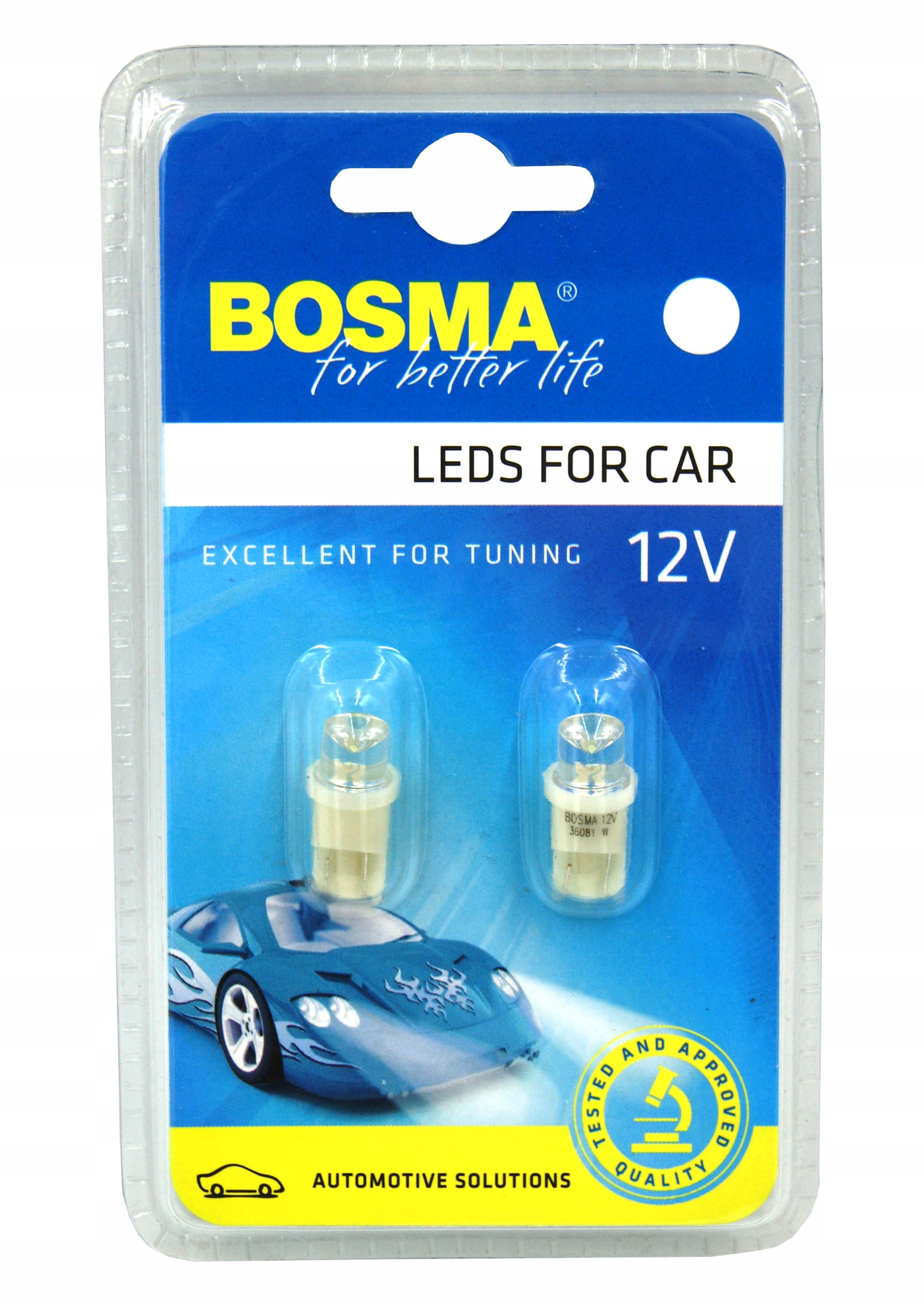 

Bosma Led Żarówka Diodowa T10 1xLED Wide White 12V