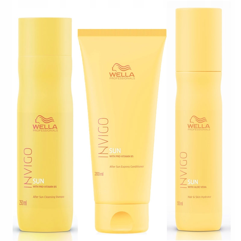 

Wella Invigo Sun Szampon 250 odzywka 200 spray 150