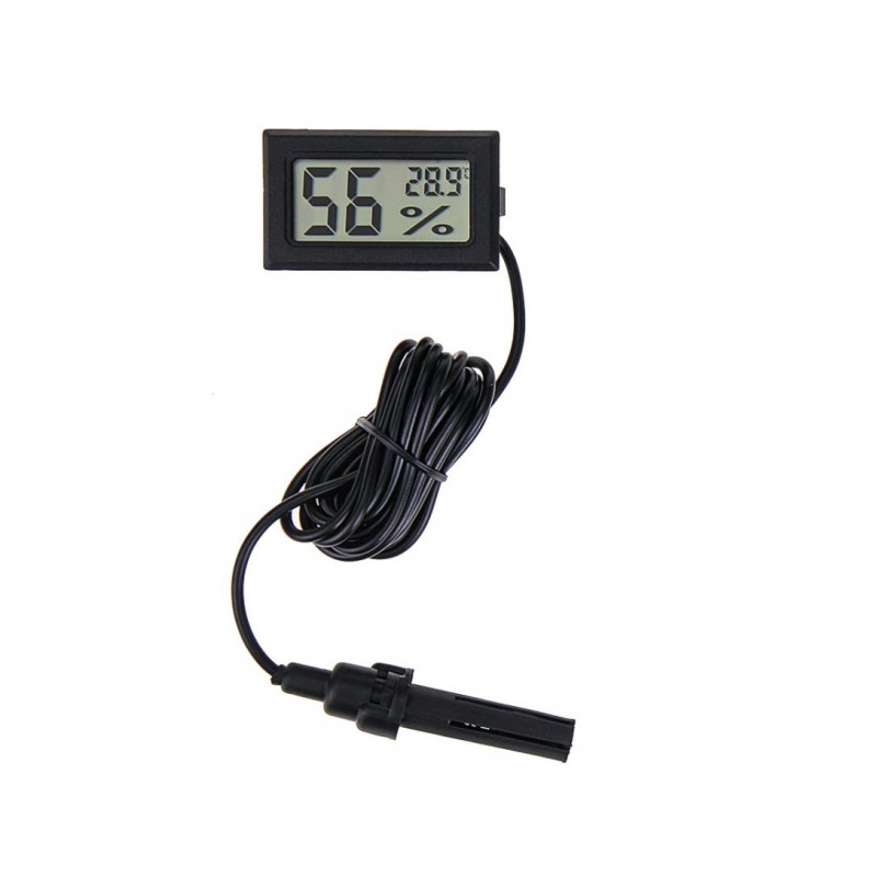 

Termometr higrometr LCD elektroniczny z sondą 1m