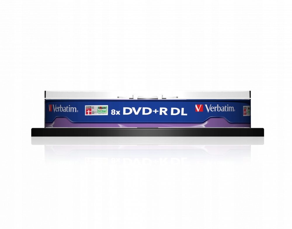 Płyta DVD Verbatim Dvd+r DL 8,5 Gb 10 szt.