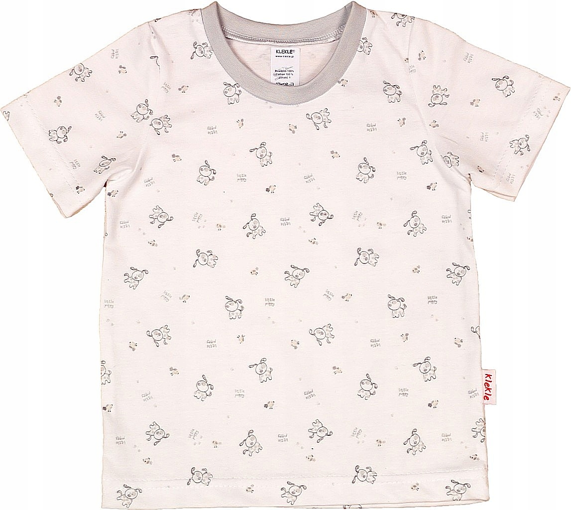 

Koszulka Krótki rękaw Wzory r 110 Klekle