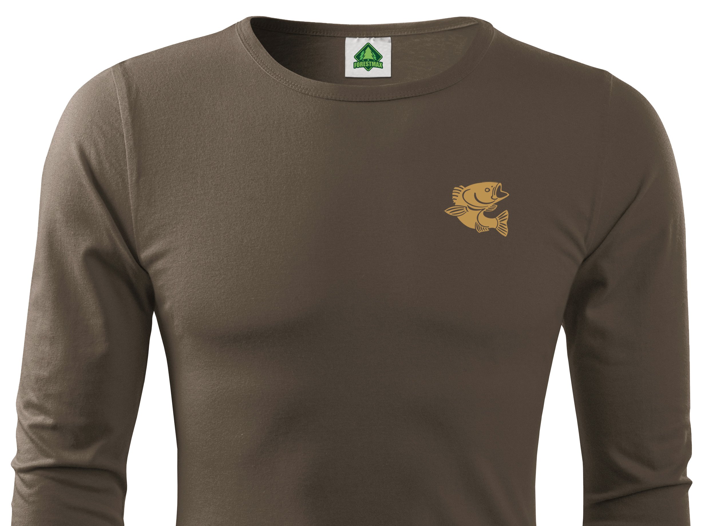 

Koszulka Na Ryby Wędkarski Longsleeve Z Nadrukiem