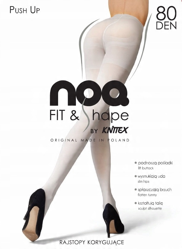 

knittex Push-up rajstopy 80 den modelujące # 3 M