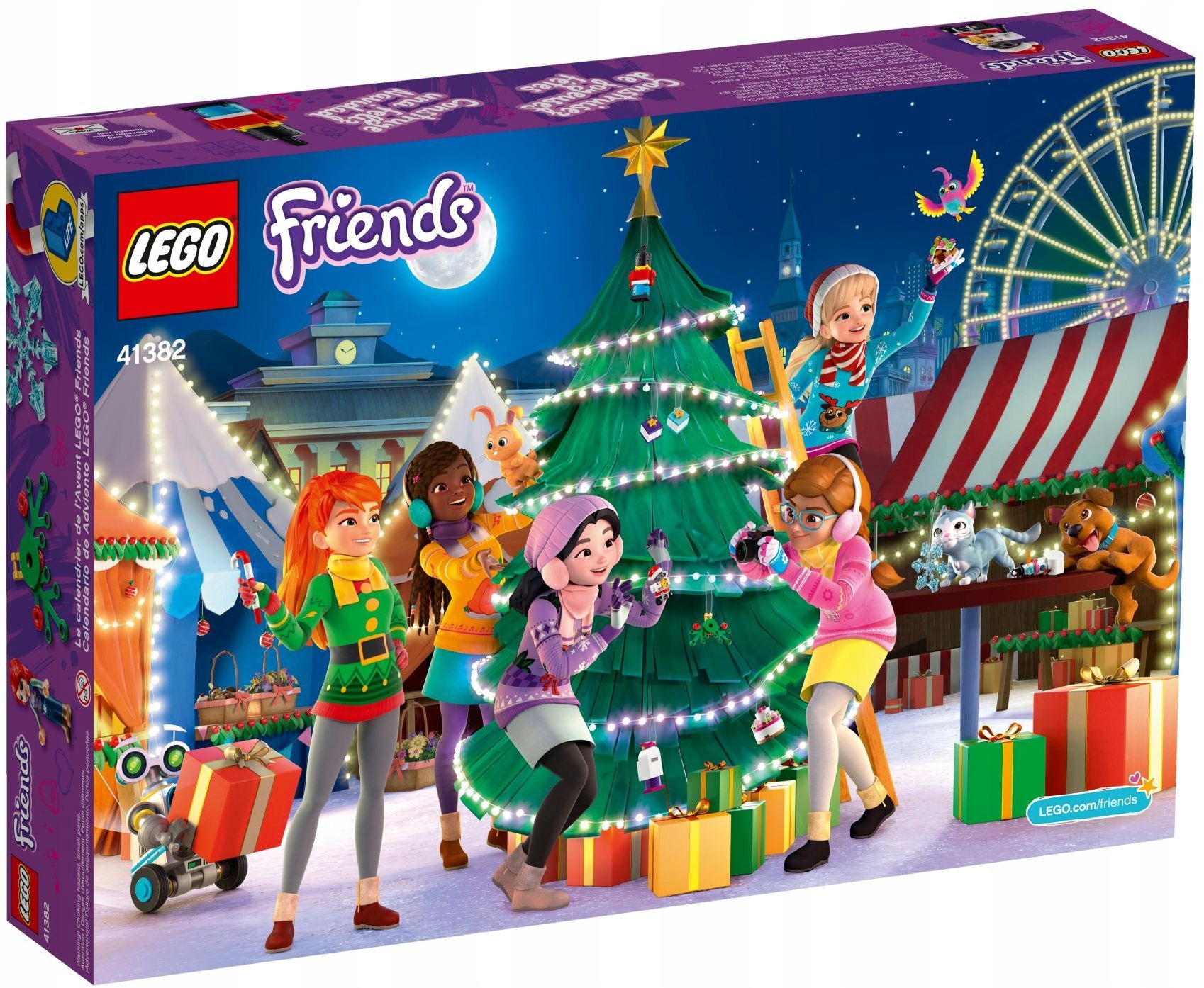 LEGO FRIENDS 41382 KALENDARZ ADWENTOWY nowy sklep Marka LEGO