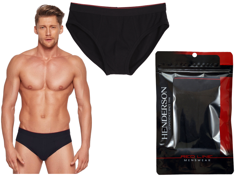 

Henderson męskie Slipy bawełna Red Line - r XL