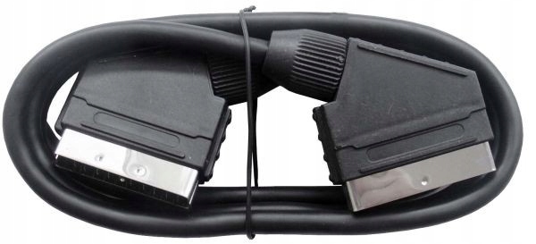 

Kabel Euro - Euro Scart 3m pełny Av Audio Video Tv