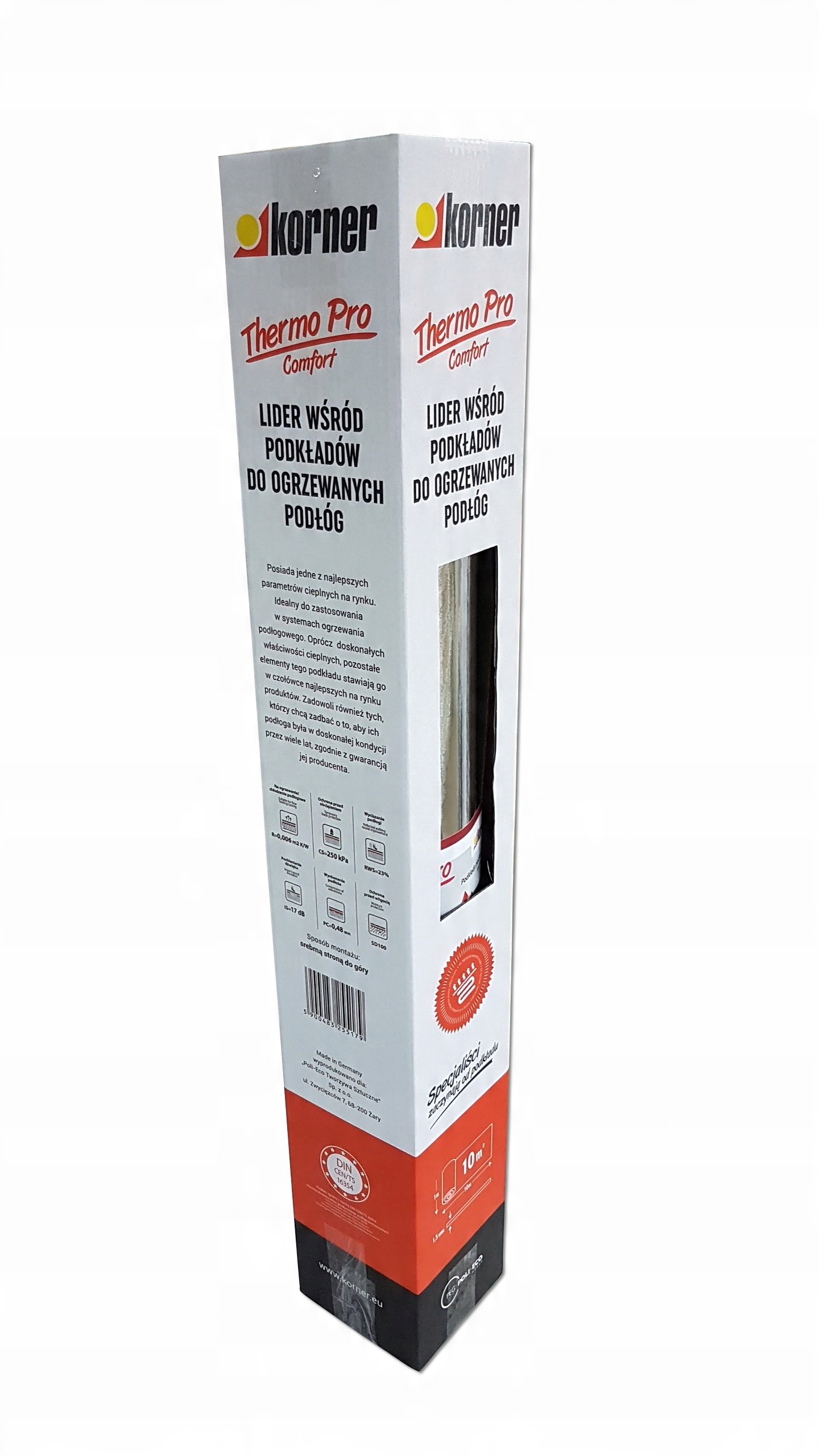 

Podkład ogrzewanie podłogowe Thermo Pro 10 m2