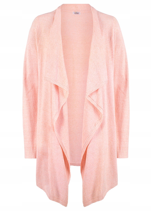 O4172 SWETER BEZ ZAPIĘCIA Z BAWEŁNY r.40/42