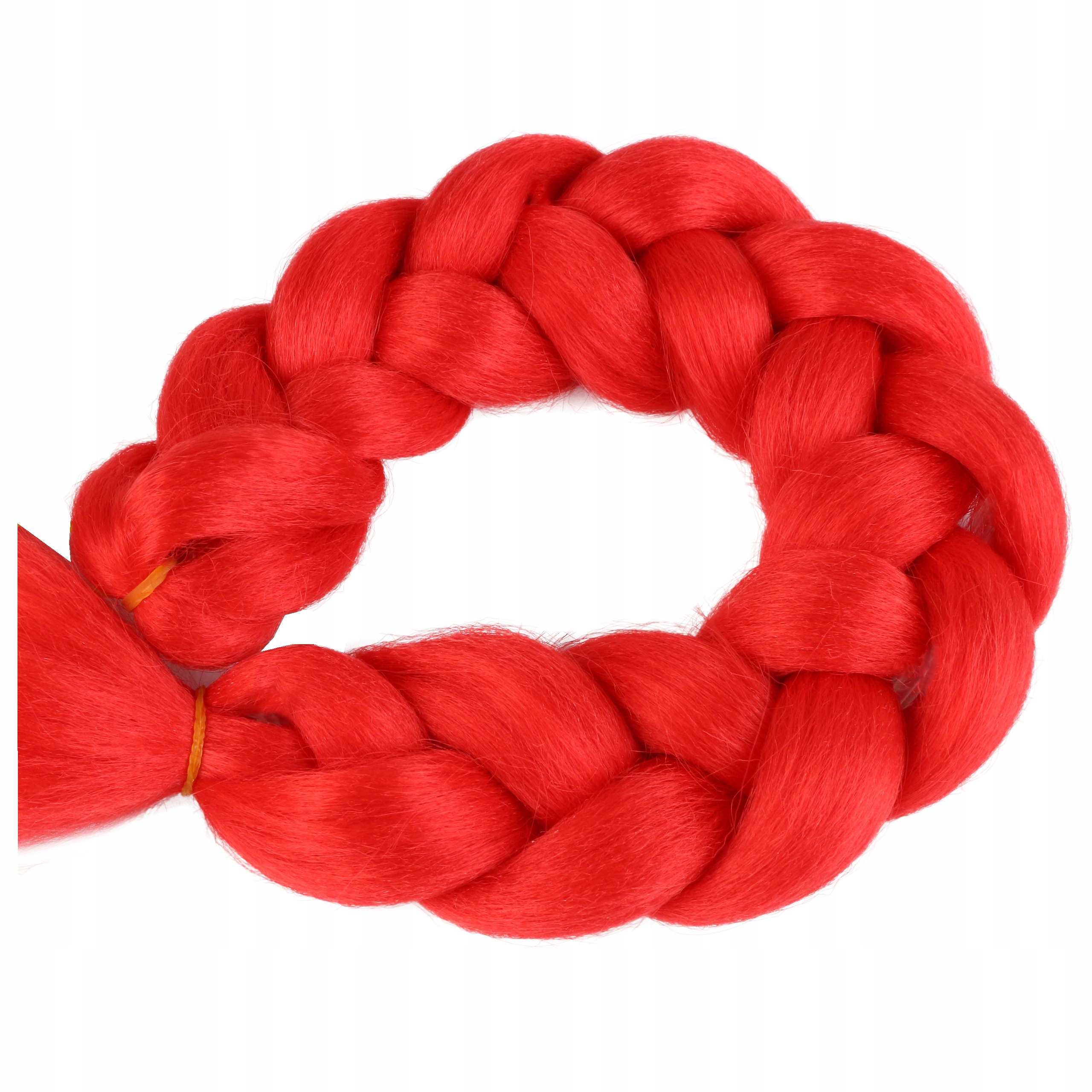 Włosy SYNTETYCZNE do warkoczyków KOLOROWE warkoczyki DOCZEPIANE WŁOSY pasma