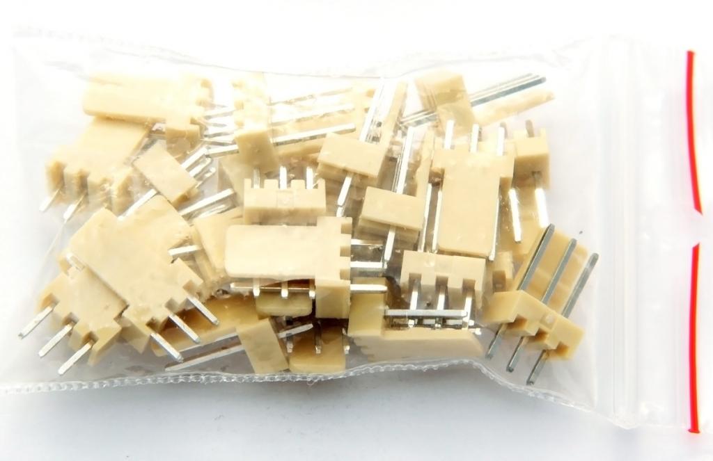 

Wtyk prosty do druku Crimp 3PIN 2,54mm 25szt.