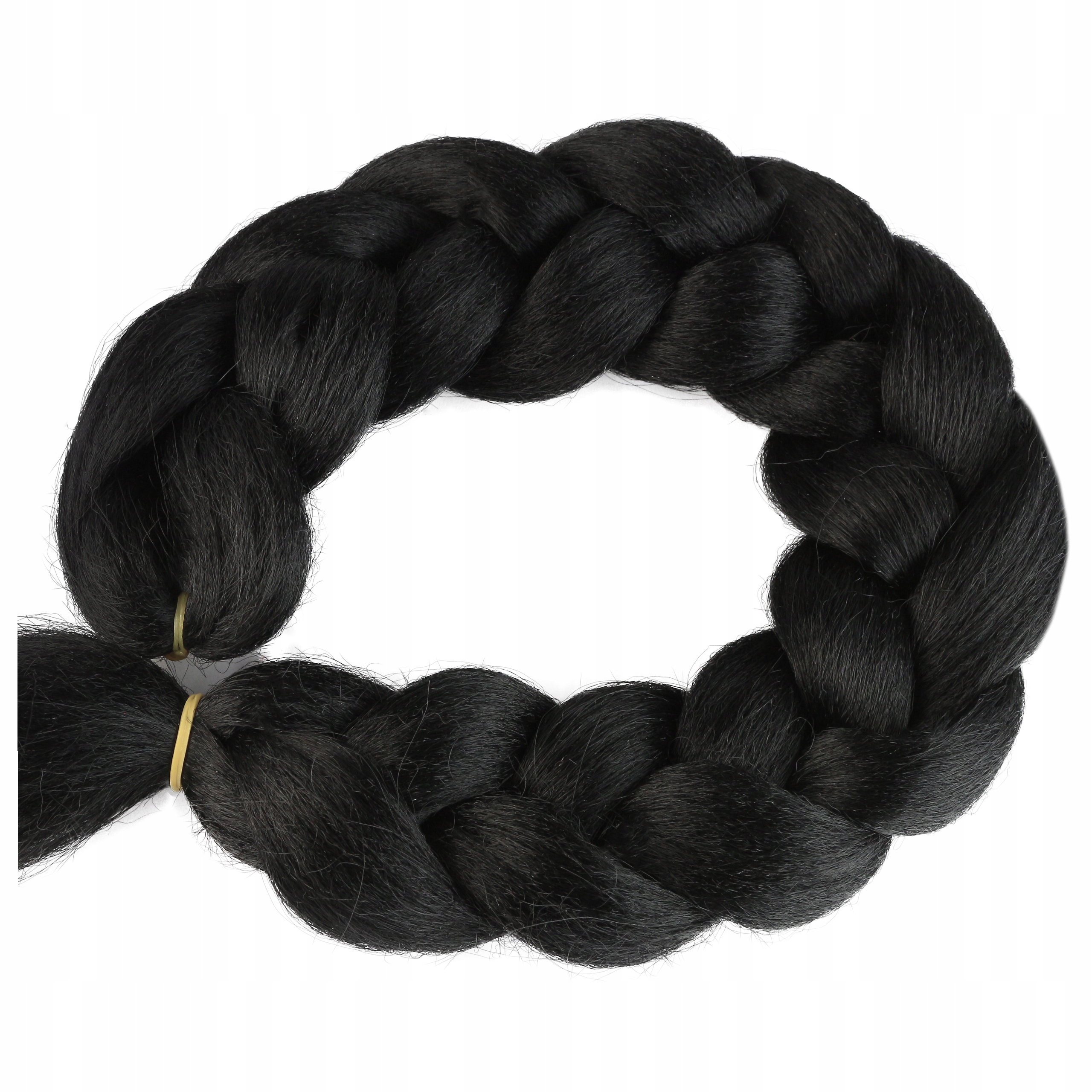 Włosy SYNTETYCZNE do warkoczyków KOLOROWE warkoczyki DOCZEPIANE WŁOSY pasma