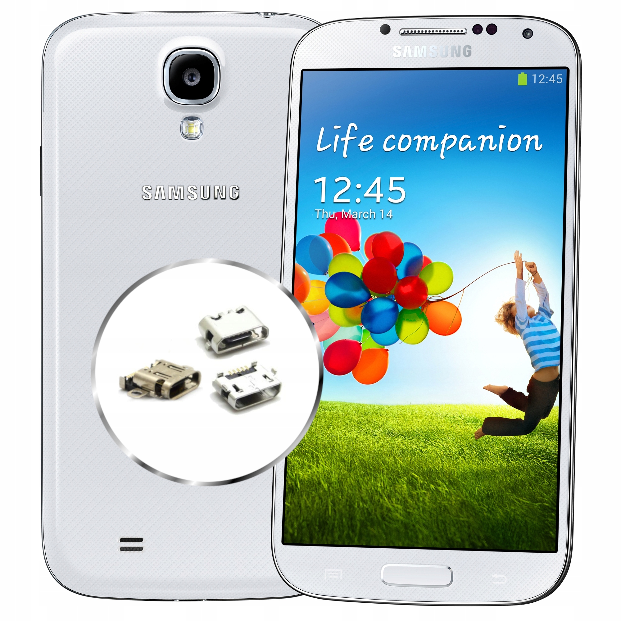 

Gniazdo ładowania Samsung S4 i9500 Naprawa Wymiana