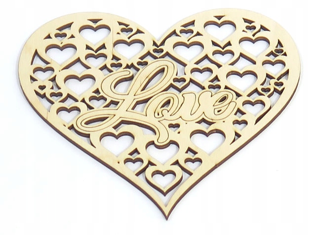

Decoupage Dekor Ażurowe Serce Love 300x300mm DT46