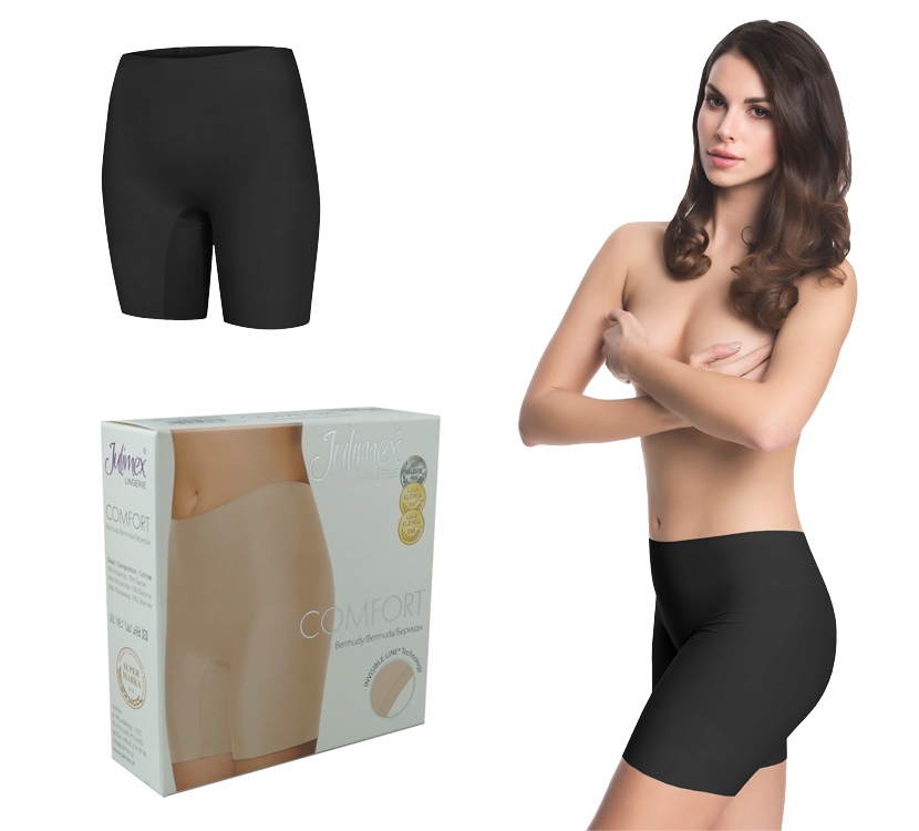 

Bermudy Bezszwowe Comfort Wygładzające Julimex L