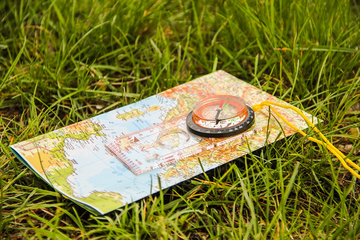 Kompas Mapowy Płytkowy Podziałka Busola Mapnik Dokładność 2°