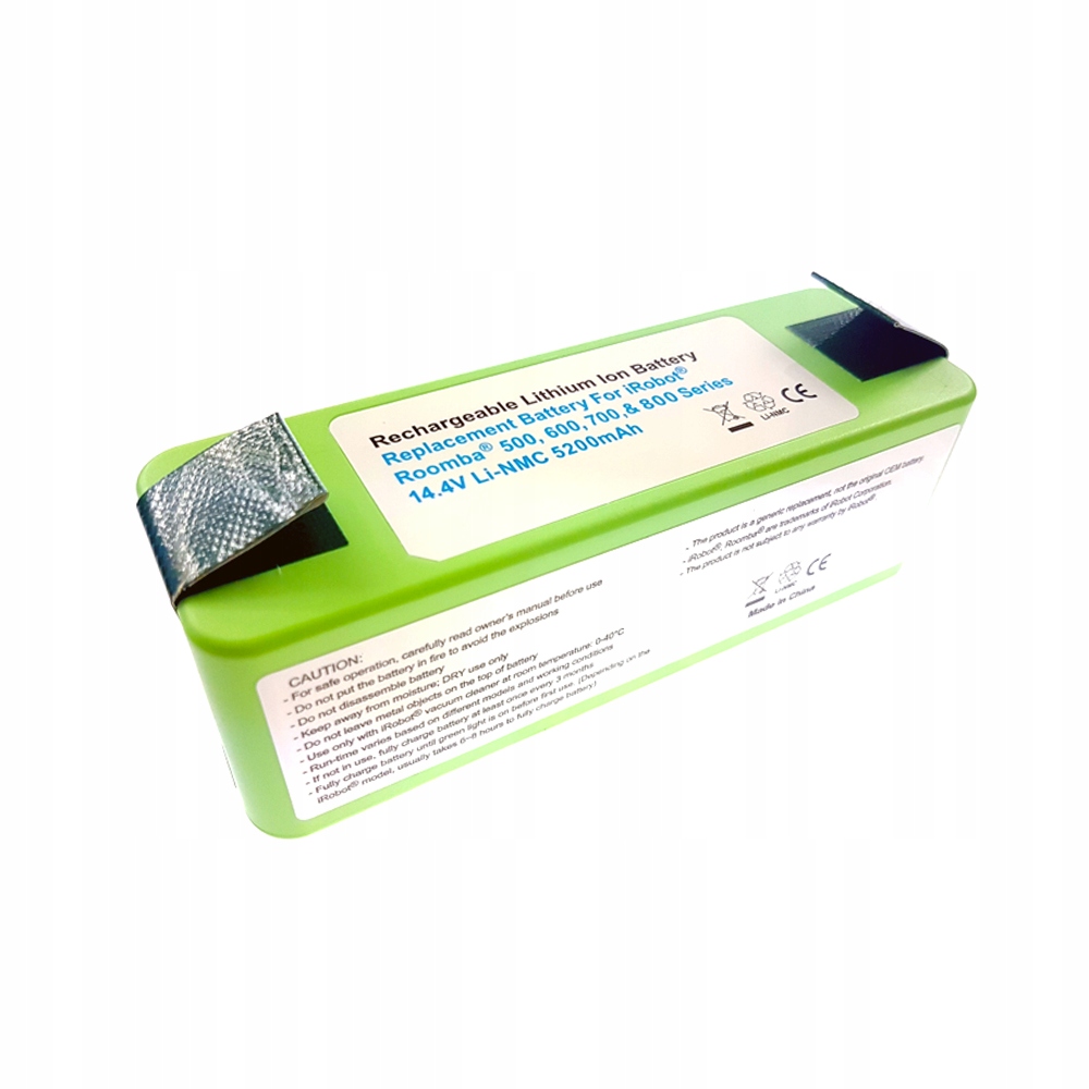 

Akumulator Litowy 5200 mAh Roomba 5x 6x 7x 8x 9x
