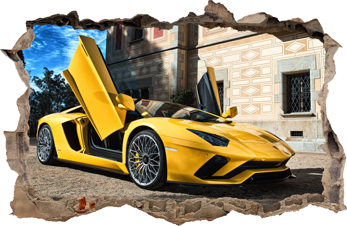 

Naklejki Na Ścianę Dziura Car Auto 71 70x46 cm