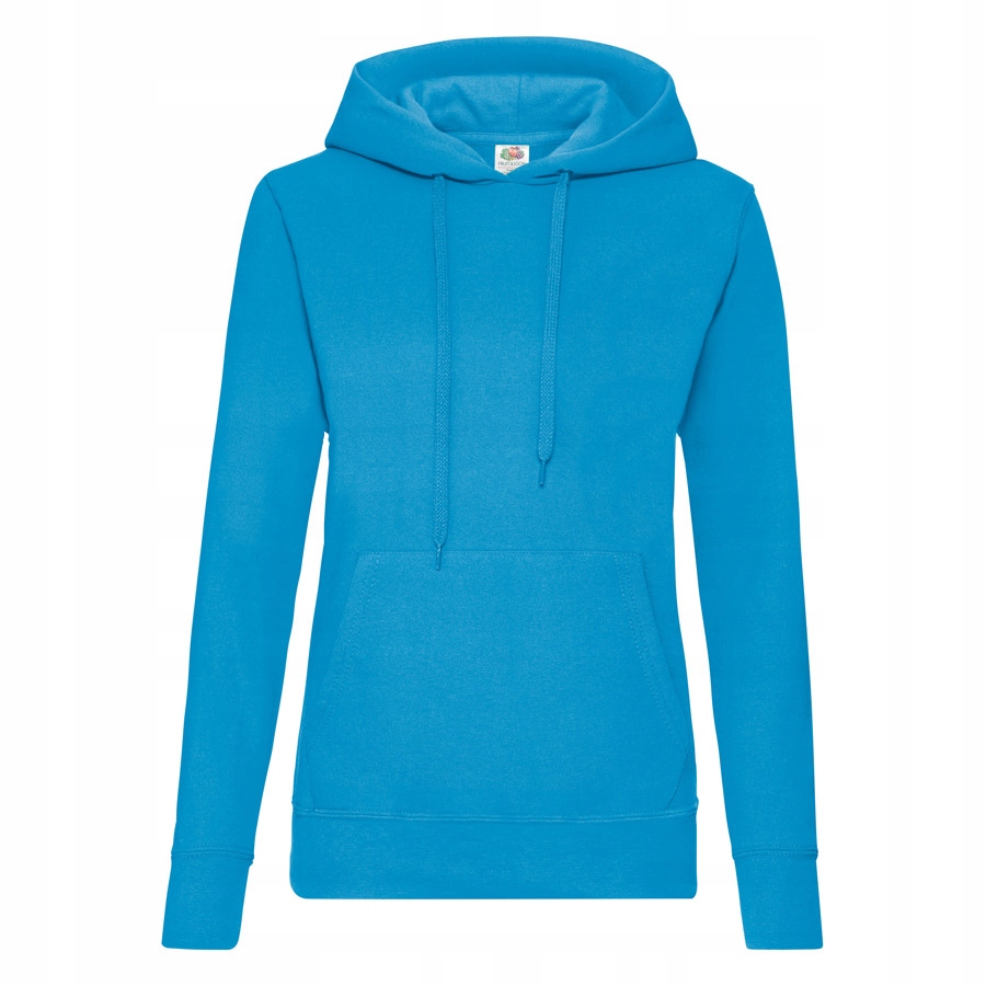 

Bluza z kapturem damska Fruit Classic, azurowy XXL