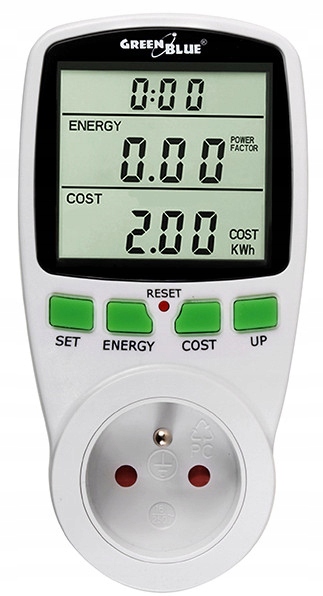

Licznik energii Miernik Watomierz GreenBlue GB202