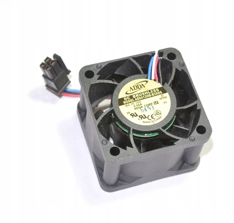 

AD0412HB-B5BDS Adda 12V 0.6A 40x40x28mm Wentylator