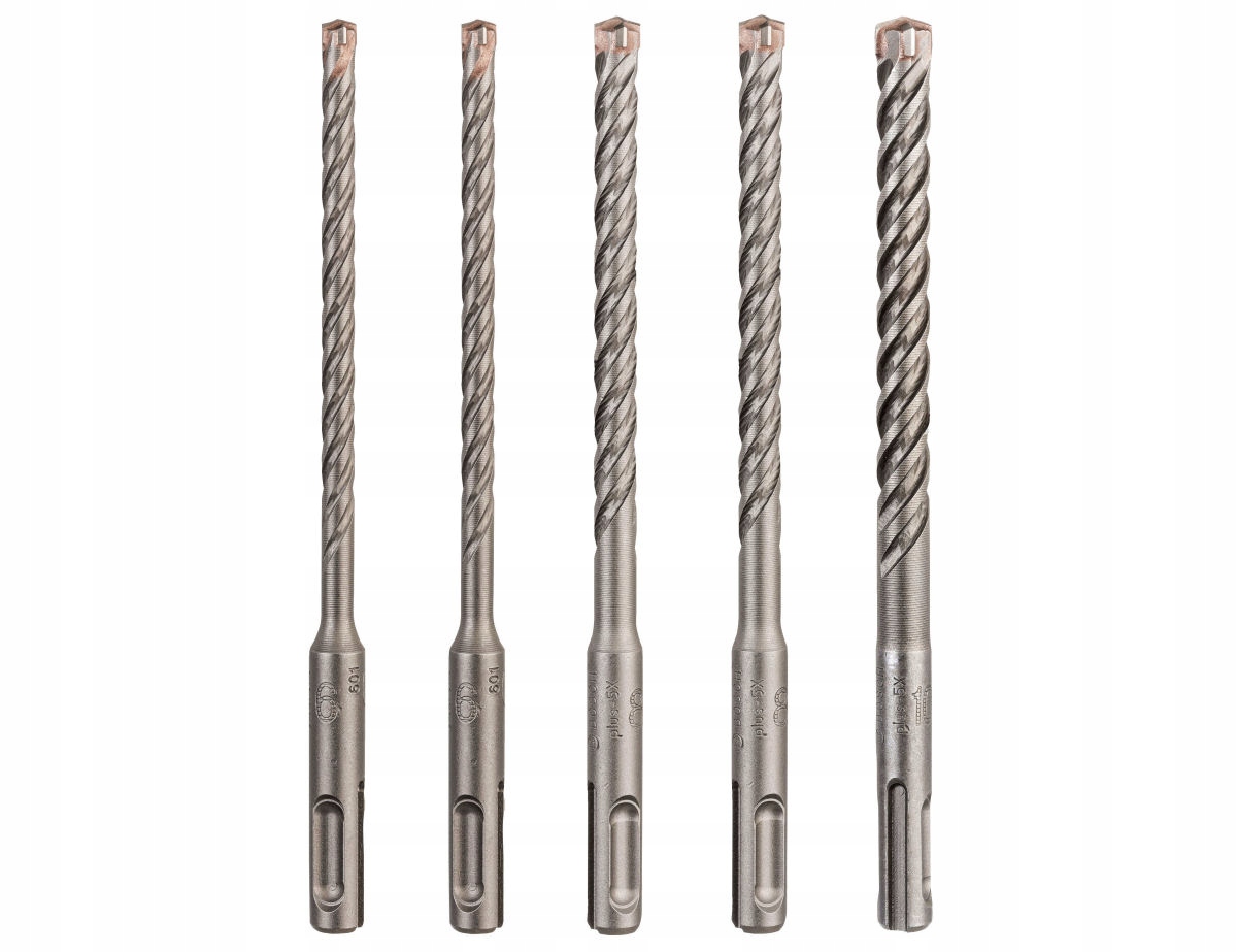 Zestaw 5 wierteł SDS-Plus plus-5X BOSCH Stan opakowania oryginalne