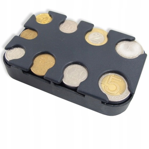 KASETA NA BILON MONETY BILONOWKA PORTFEL ETUI