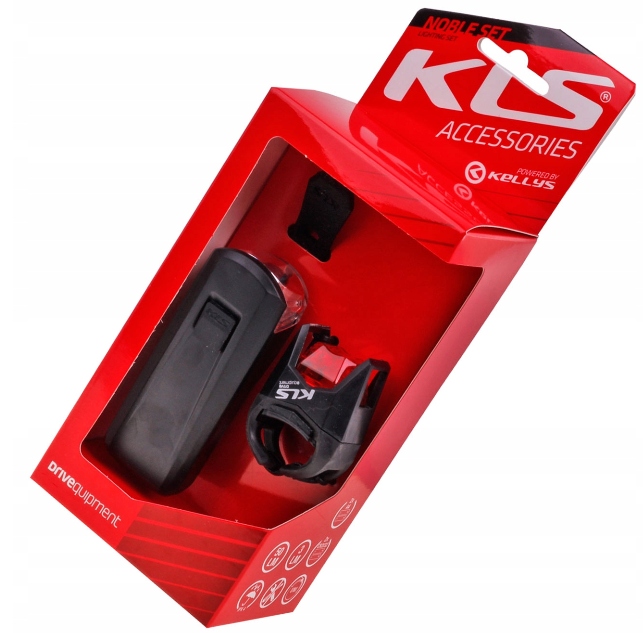 ZESTAW OŚWIETLENIA KELLYS KLS NOBLE SET LED 2020 Marka Kellys