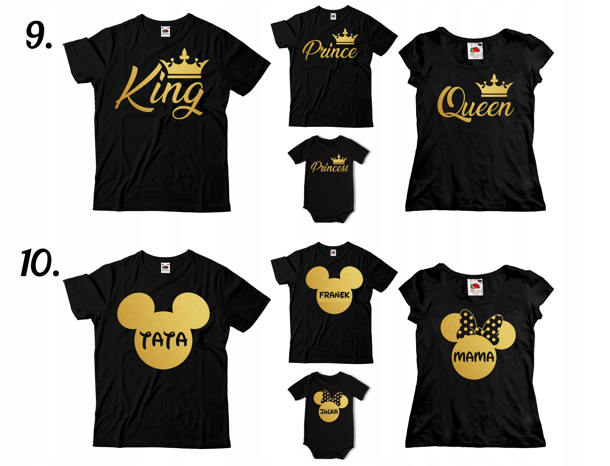 KOSZULKI DLA CAŁEJ RODZINY MAMA TATA SYN CÓRKA Rozmiar M