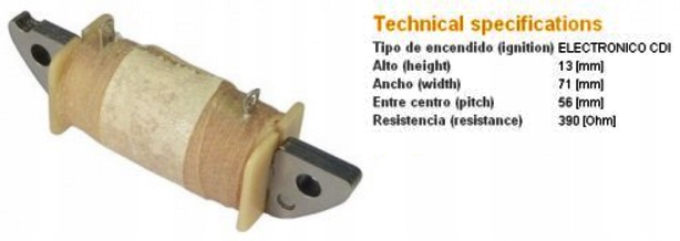 Ign-3654 - Котушка обмотки YAMAHA YFM 50 Raptor 04-07