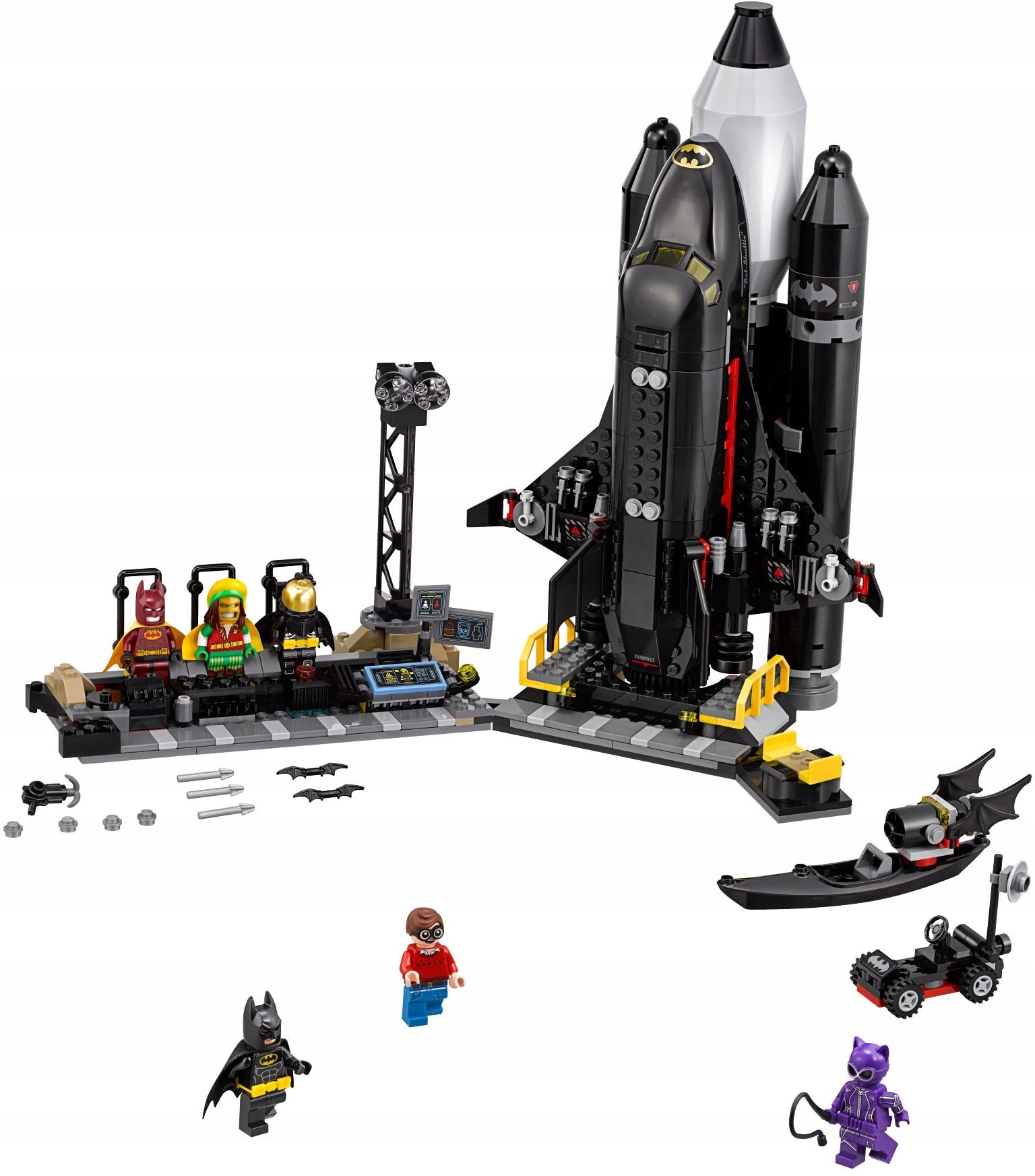 LEGO BATMAN 70923 PROM KOSMICZNY BATMANA RAKIETA ! Liczba elementów 643 szt.