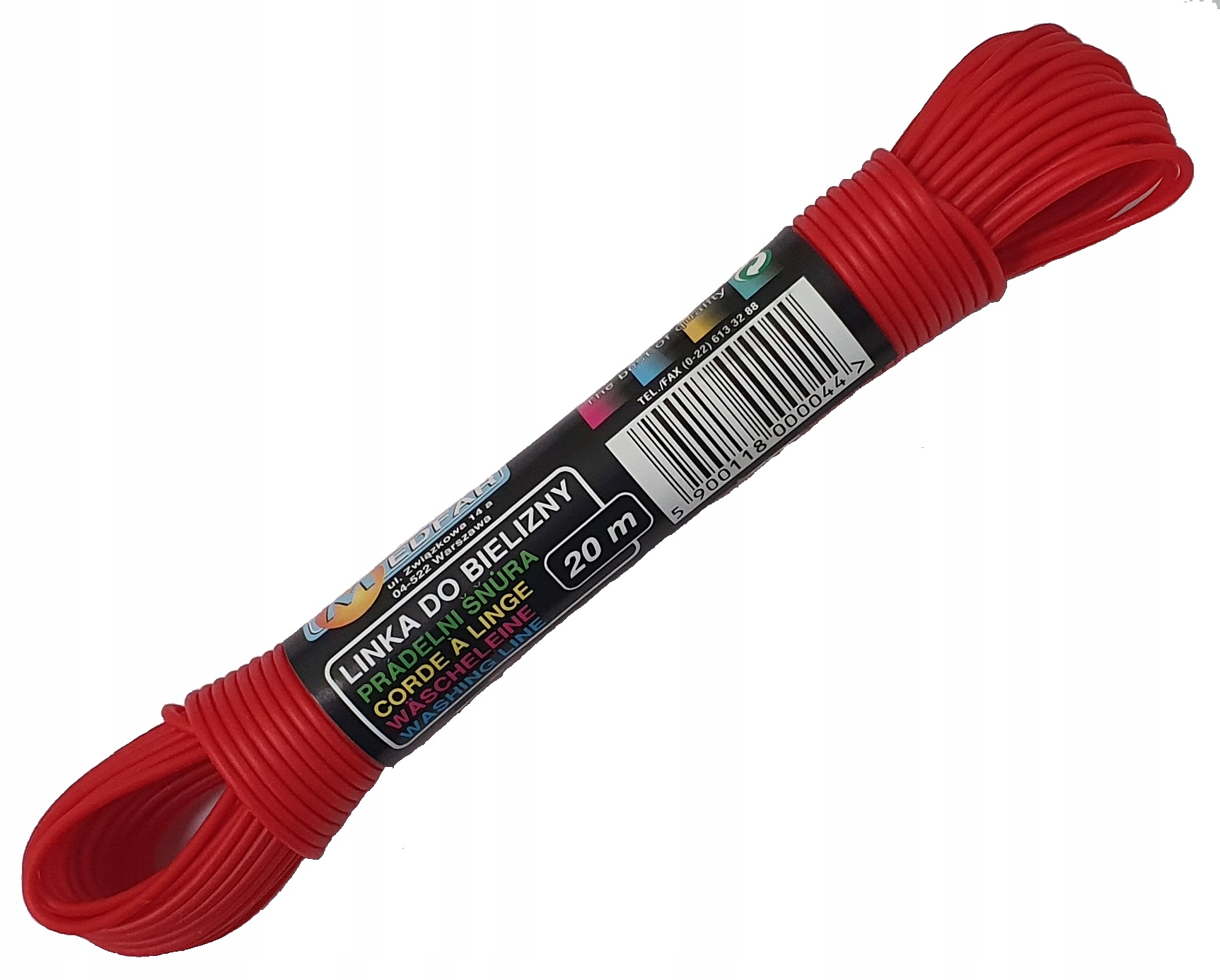 

Linka Do Bielizny Na Pranie Sznur Sznurek 20 M