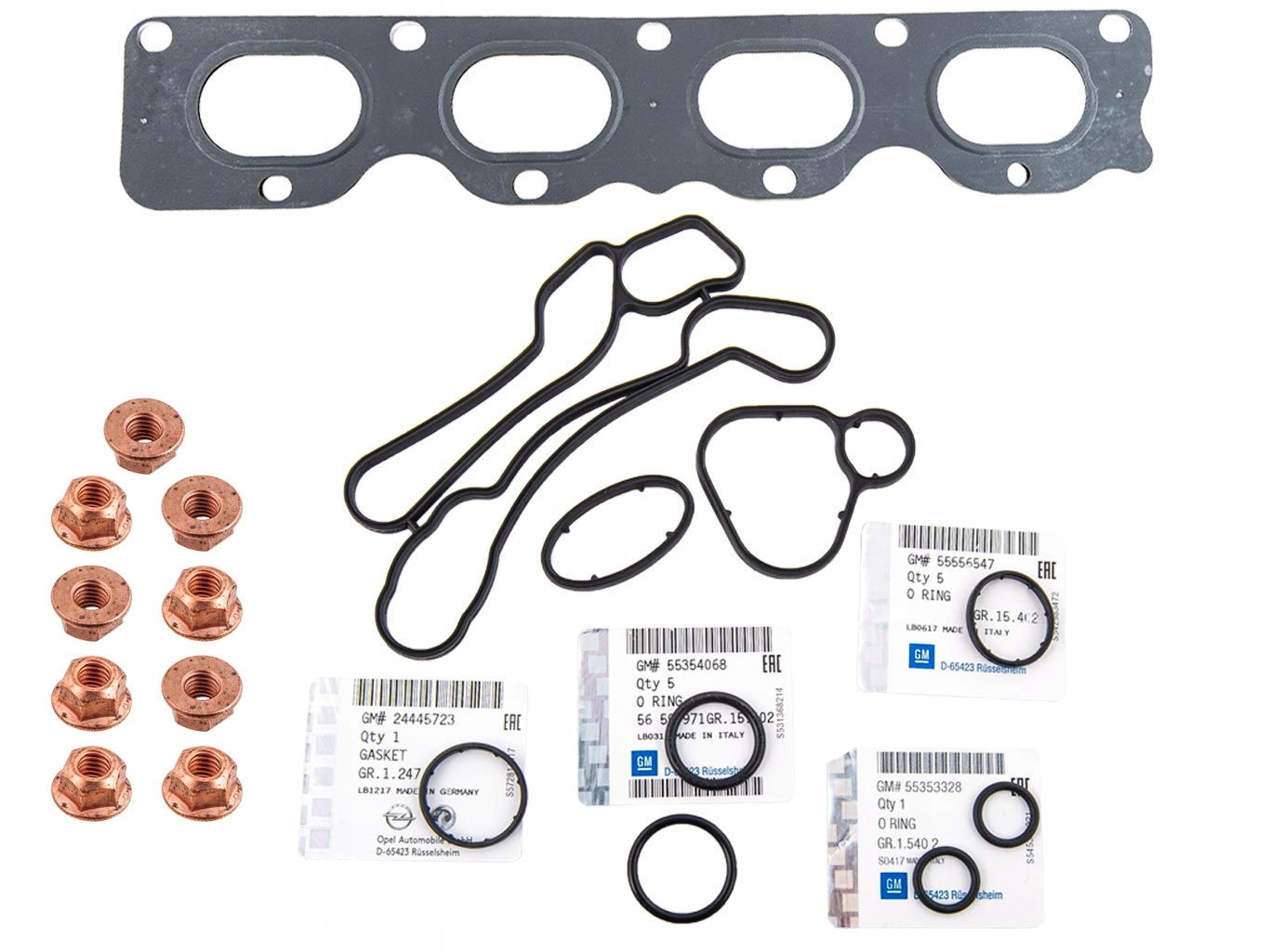 USZCZELKI CHŁODNICA OLEJU OPEL VECTRA C SIGNUM 1.8