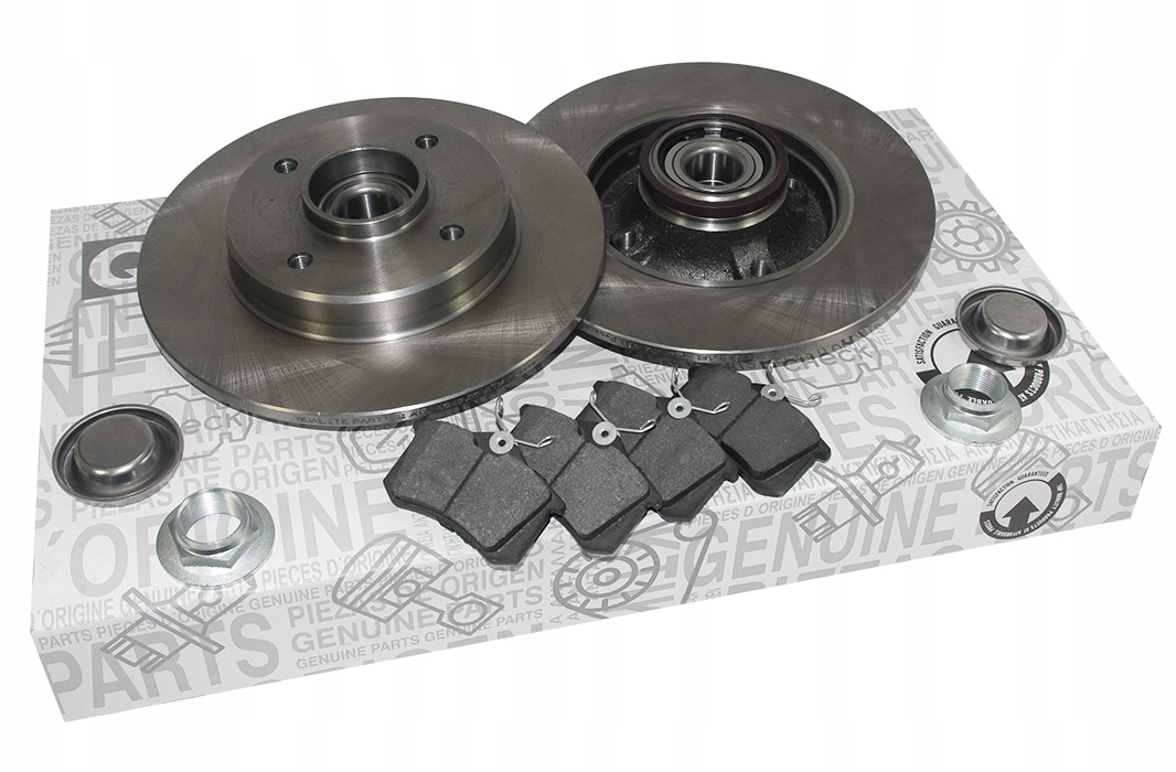 4249.32 - 2X тормозной диск подшипник колодки PEUGEOT 207 307