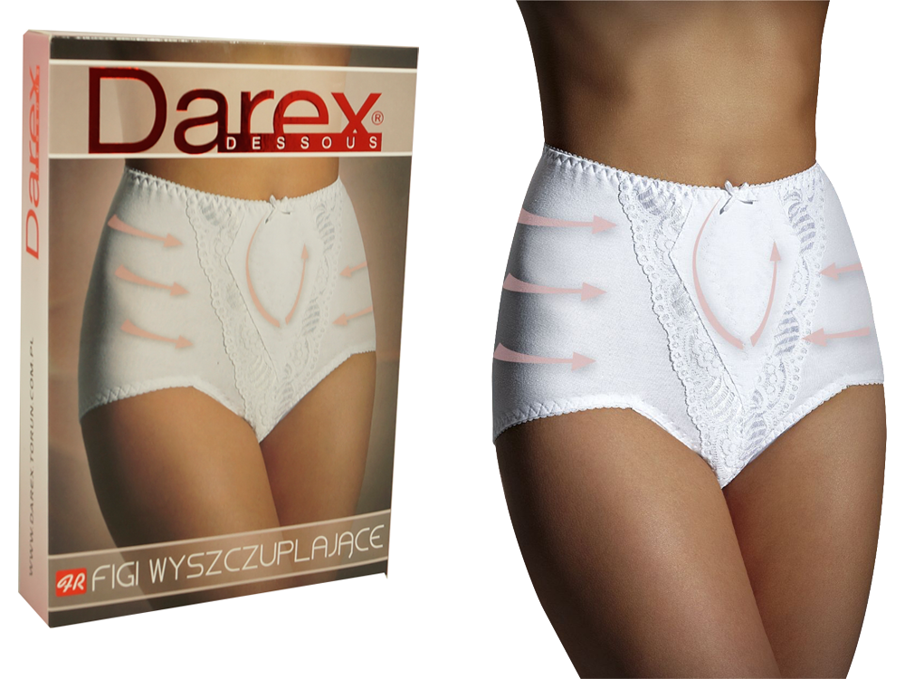 

Wyszczuplające damskie figi Model 118 Darex r L
