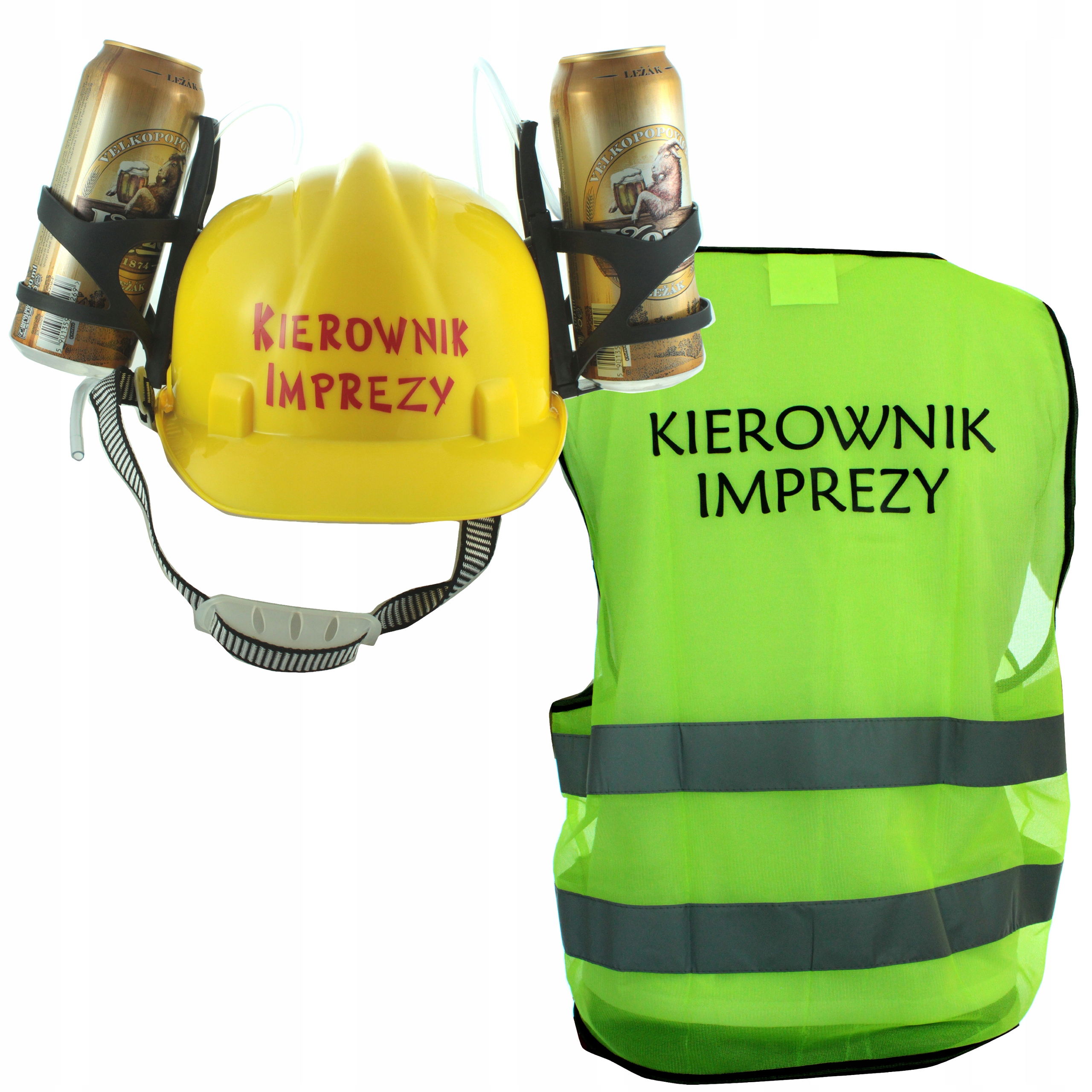 

Kask i Kamizelka kpl. Urodziny kawalerskie