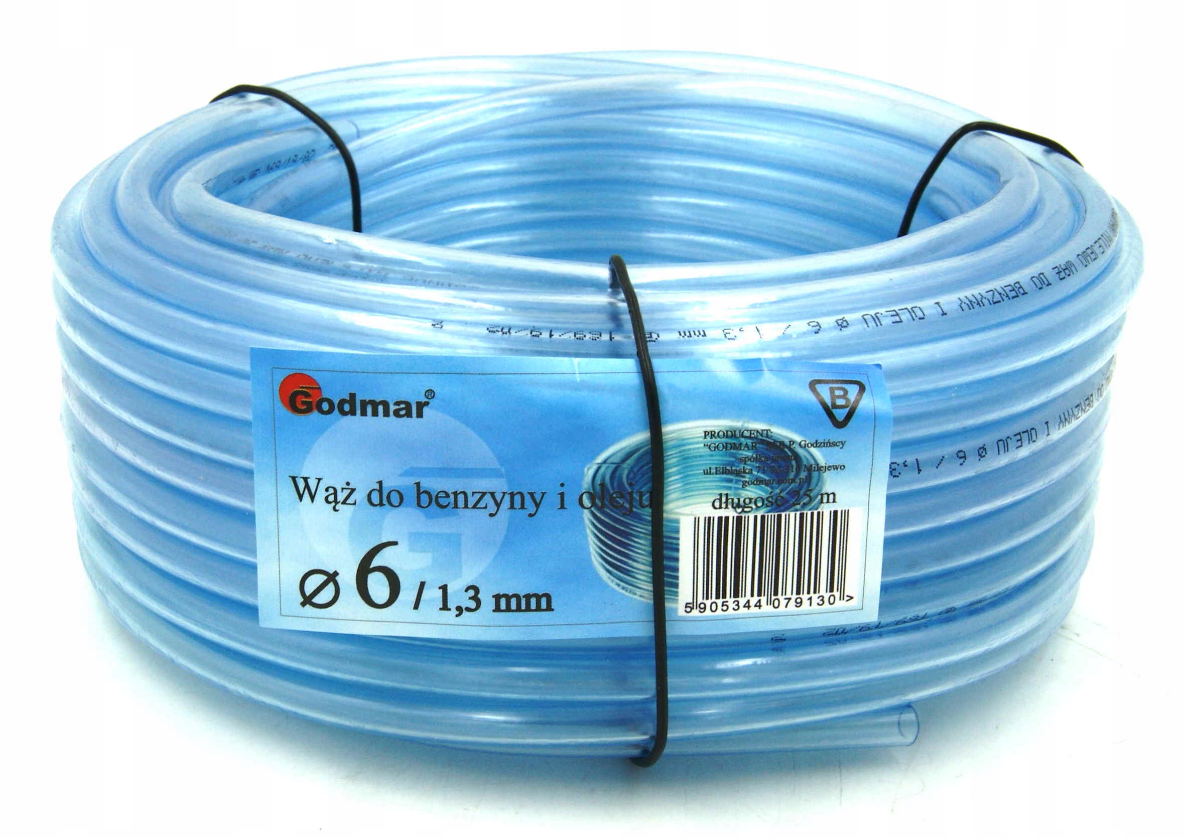 

Wąż Igielitowy Do Benzyny Oleju 6mm Rolka 25m