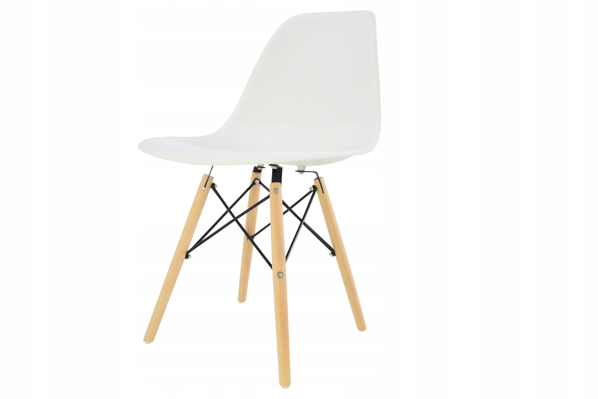 Zestaw skandynawski 4 krzesła i stół rozkładany Marka Interni