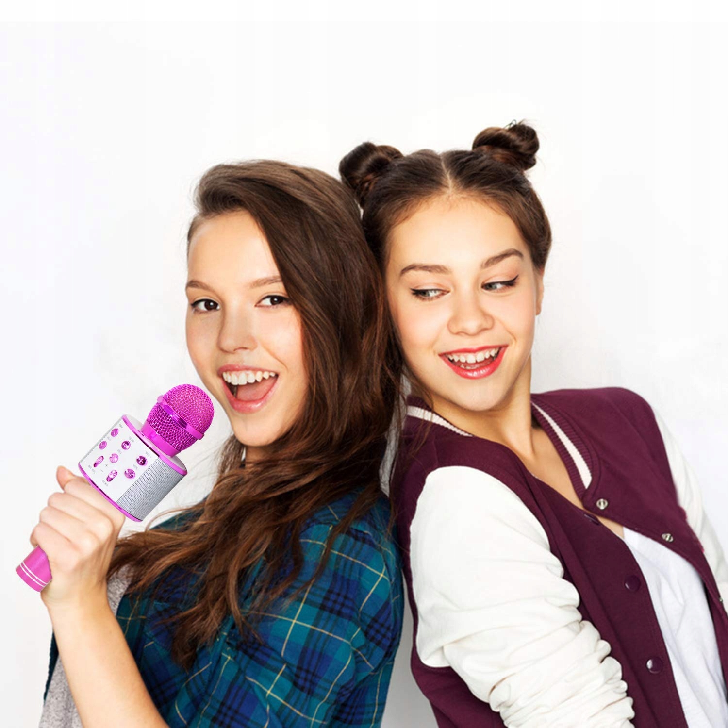 MIKROFON BEZPRZEWODOWY KARAOKE GŁOŚNIK BLUETOOTH Marka bez marki