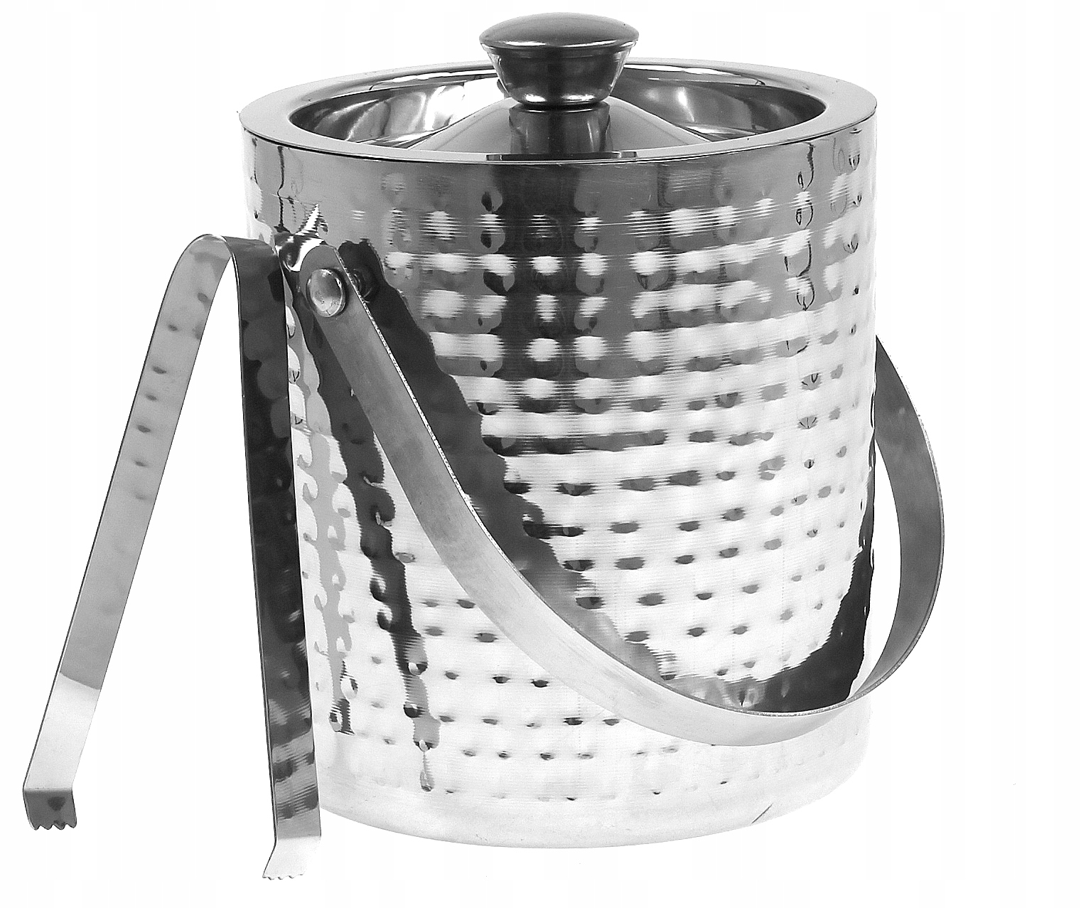 

Wiaderko na Lód Pojemnik Lodu ze Szczypcami 1,5L