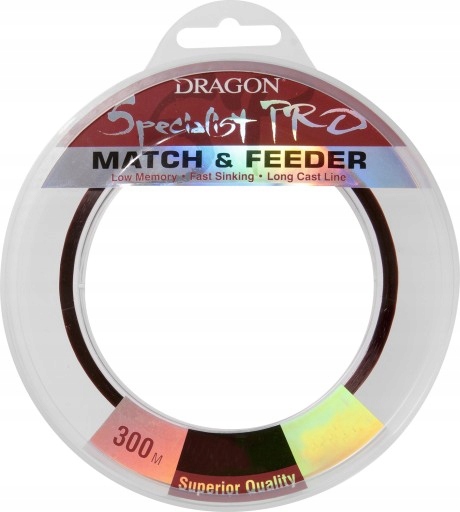 

Żyłka Dragon Specialist Pro Match Feeder 0,25 300m