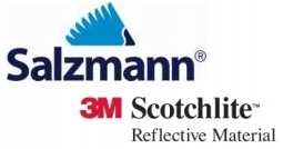 ODBLASKOWA NAKLEJKA JASZCZURKA - 3M Scotchlite Model NAKLEJKA