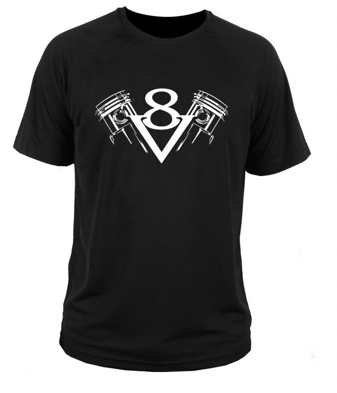 

koszulka t-shirt Scania V8 volvo XL