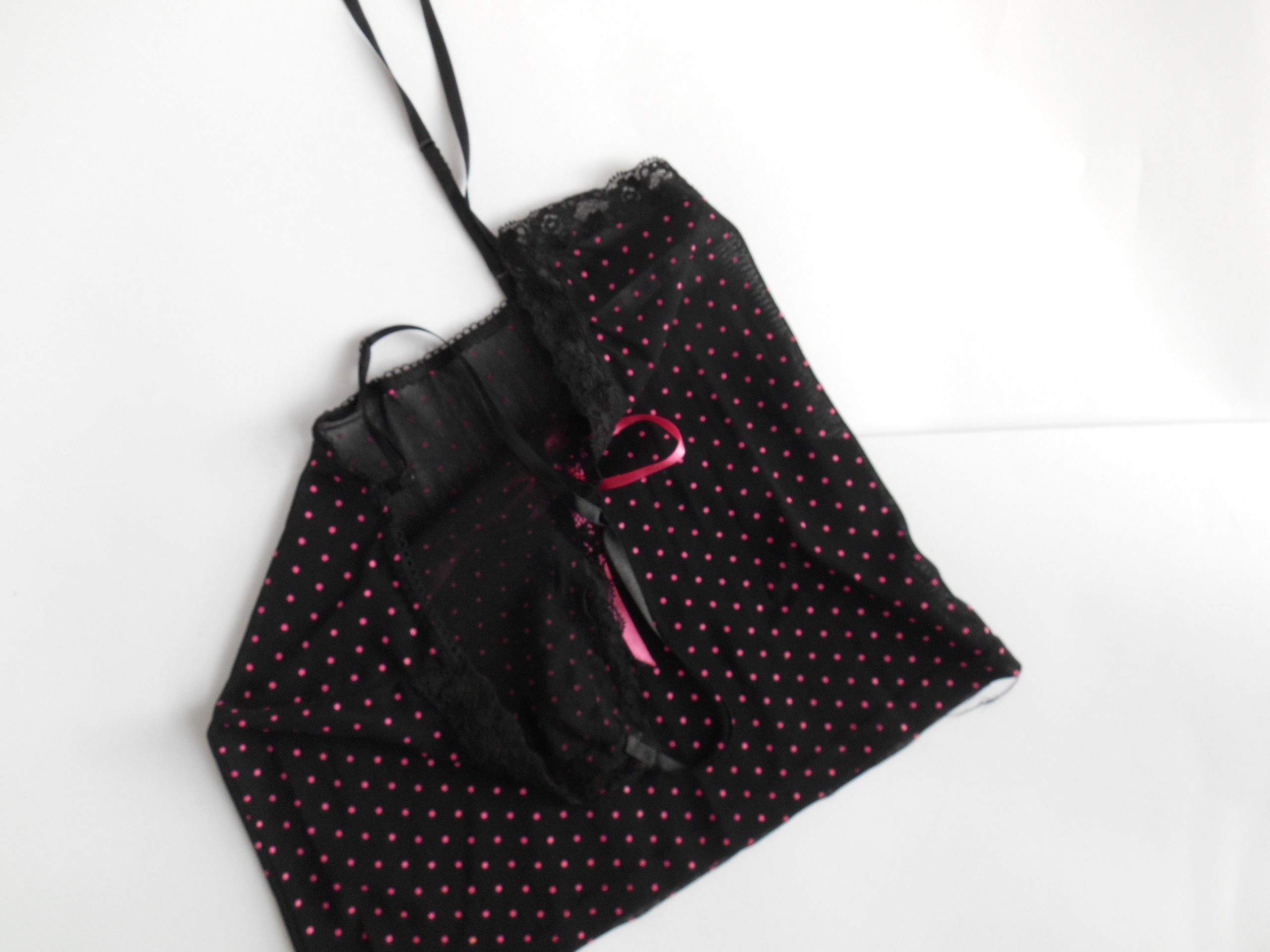 GEORGE 36 38 KOSZULKA TOP CIENKI GROSZKI Materiał dominujący poliamid