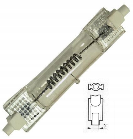 Żarówka halogenowa 12260R 600W RX7s 230V Philips