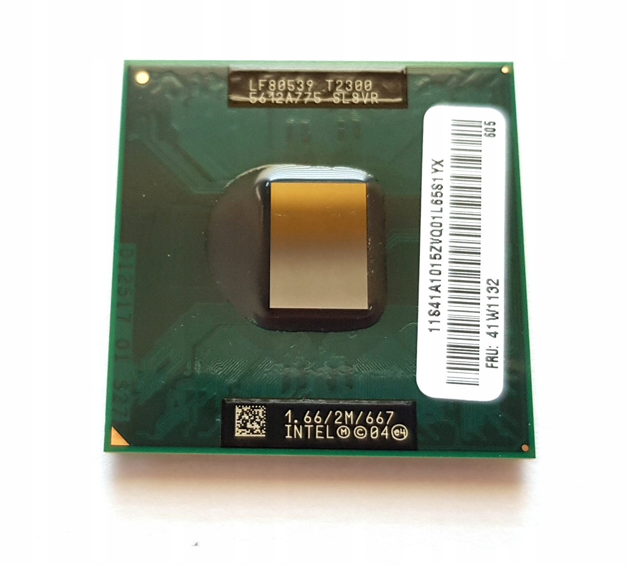 INTEL CORE DUO T2300 2x 1.66 GHz / 2M / 667 SL8VR