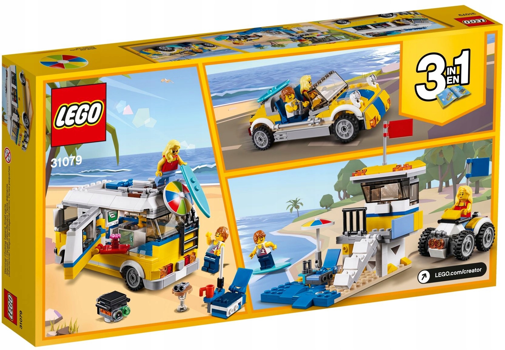 LEGO CREATOR 31079 3W1 CAMPER KAMPER KEMPING sklep Marka LEGO