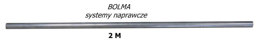 RURA STALOWA ALUMINIOWANA TŁUMIK 2M FI 38