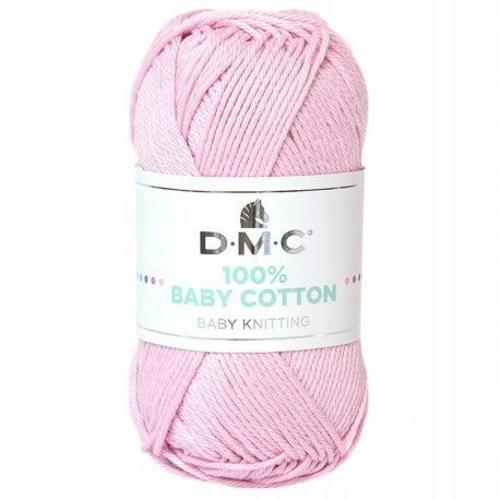 DMC Baby Happy Cotton bawełna Amigurumi 760 róż