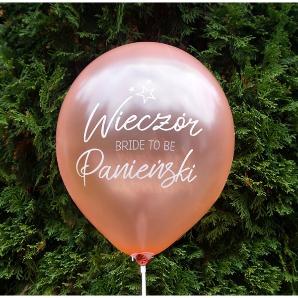 WIECZÓR PANIEŃSKI SZARFA BALONY TATUAŻ PIERŚCIONEK Marka inny