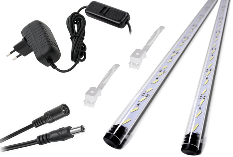 Levně 2x Led zářivka akvarijní lampa 8520 2x110cm I+I